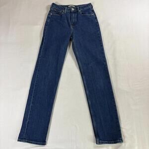 Straight Leg Jeans Classic Fit Tommy Hilfiger W28 L32 Fits Like 26 X 30 Blue